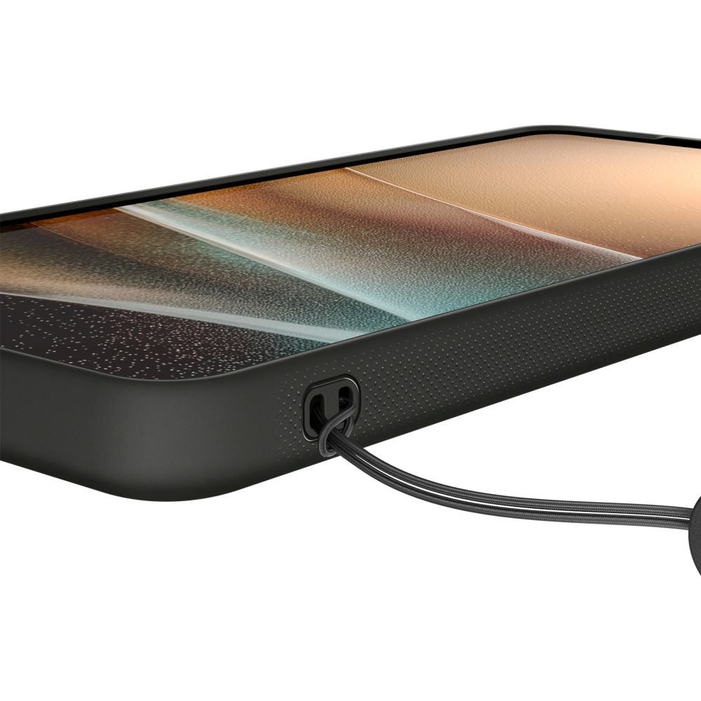 Spigen Husa de protectie Spigen Caseology Nano Pop MagSafe (ACS11038) compatibil cu Samsung Galaxy S26 Ultra, Negru Sesa