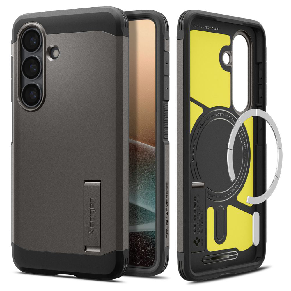 Spigen - Tough Armor MagSafe (ACS10714) - Samsung Galaxy S26 Plus - Gunmetal
