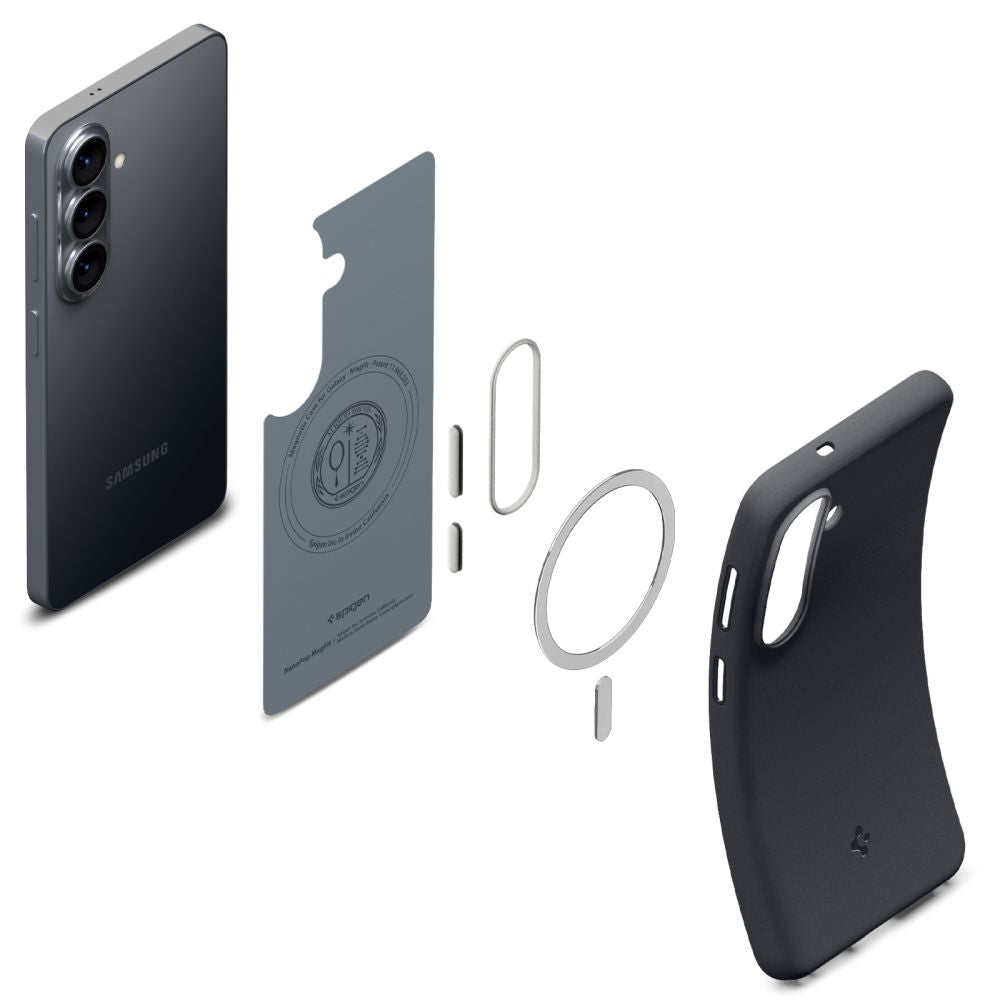 Spigen - Caseology Nano Pop MagSafe (ACS11066) - Samsung Galaxy S26 - Black Sesame