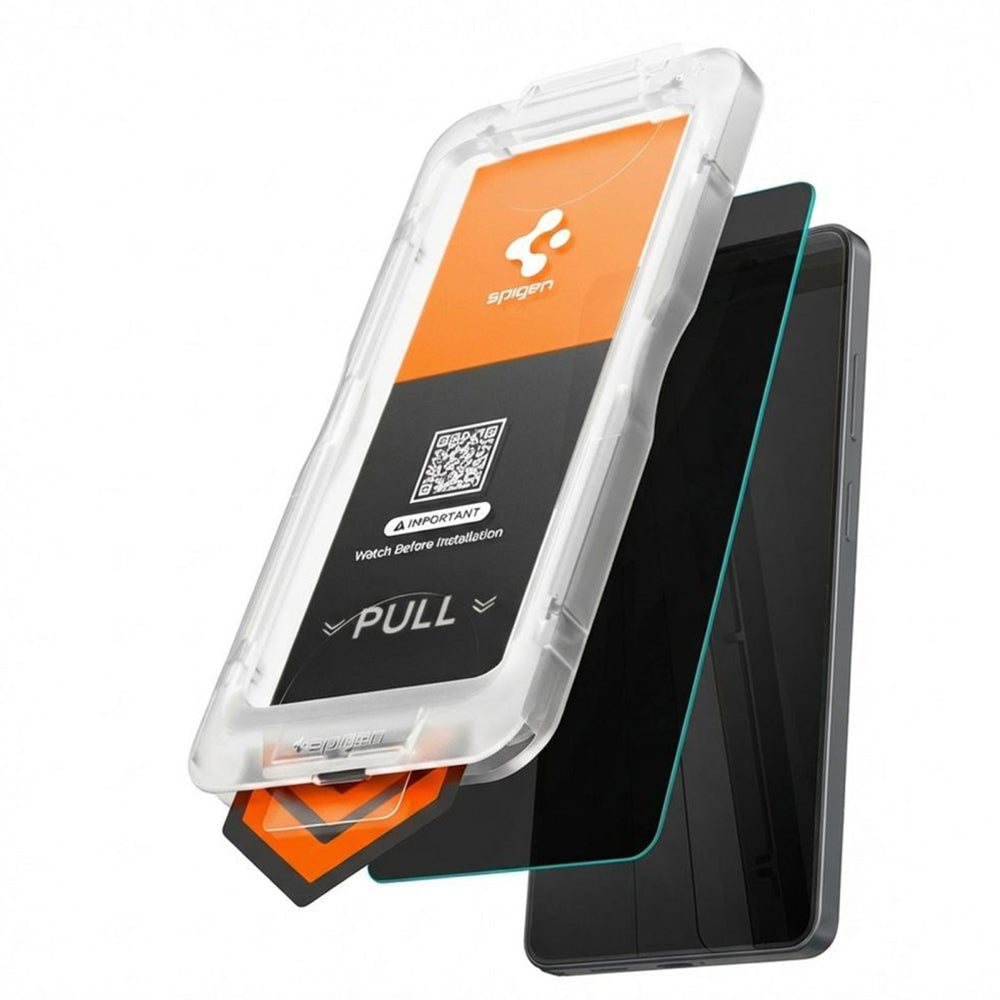 Spigen - Glas.tR EZ-FIT Pro HD (AGL11098) - Samsung Galaxy S26 - Privacy