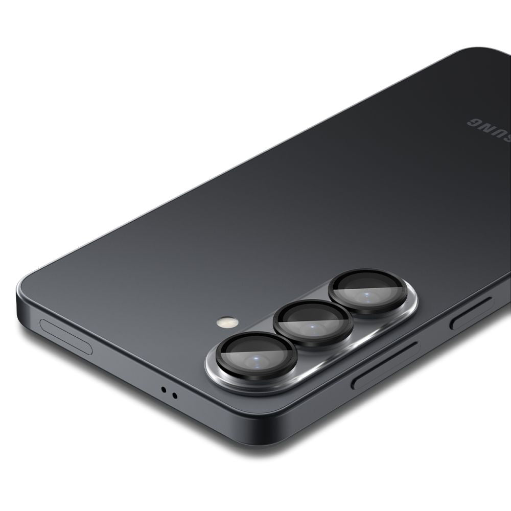 Spigen - (2 pack) Optik.tR EZ Fit Pro HD Camera Glass (AGL11088) - Samsung Galaxy S26 Plus - Black