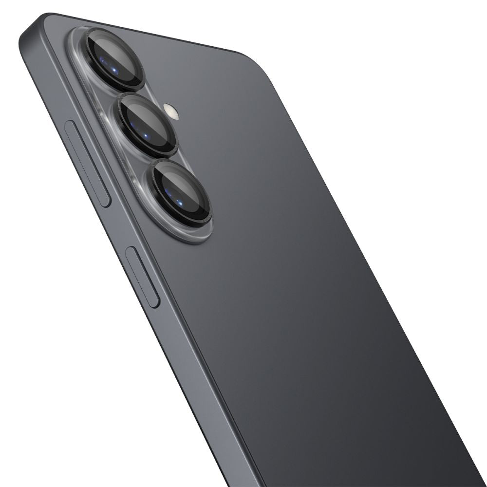 Spigen - (2 pack) Optik.tR EZ Fit Pro HD Camera Glass (AGL11088) - Samsung Galaxy S26 Plus - Black