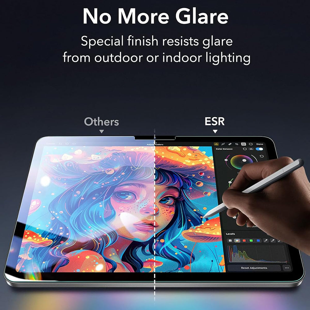 ESR - Armorite Paper-Feel UltraFit Tray (2 pack) - iPad Air 11 (2024) / Air 11 (2025) / Air 11 (2026) - Clear