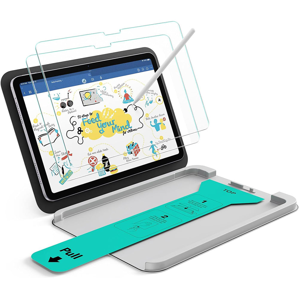ESR - Paper-Feel UltraFit Tray (2 pack) - iPad Air 11 (2024) / Air 11 (2025) / Air 11 (2026) - Clear