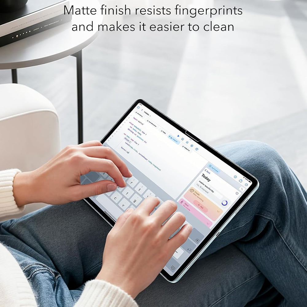 ESR - Paper-Feel UltraFit Tray (2 pack) - iPad Air 13 (2024) / Air 13 (2025) / Air 13 (2026) - Clear
