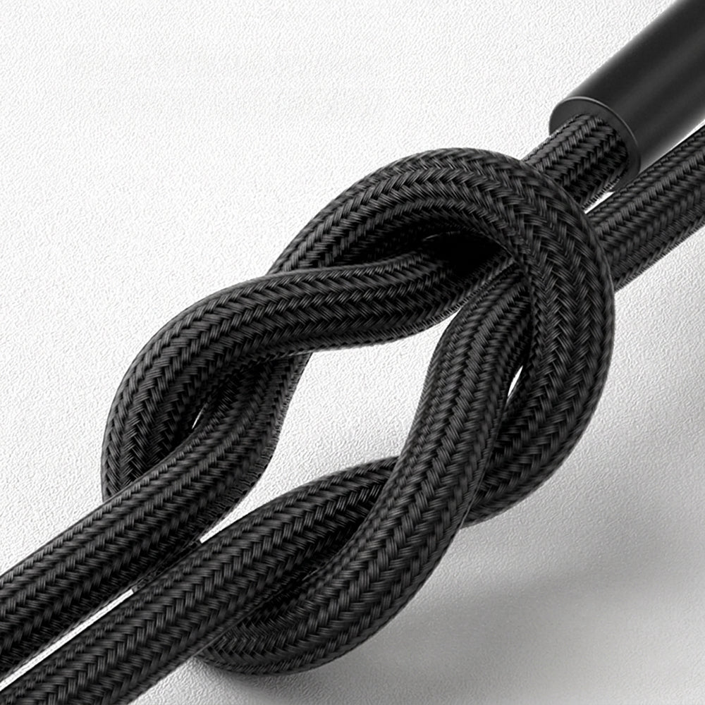 Borofone - Data Cable Placer Series (BX120) - Type-C to Lightning, Aluminum Alloy Shell, Nylon Braided Cable, 27W, 1m - 