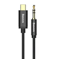 Baseus - Audio Cable Adapter M01 (CAM01-01) - USB-C to Jack 3.5mm, Digital Audio Transmission, Gold-plated Plug, 1.2m - 