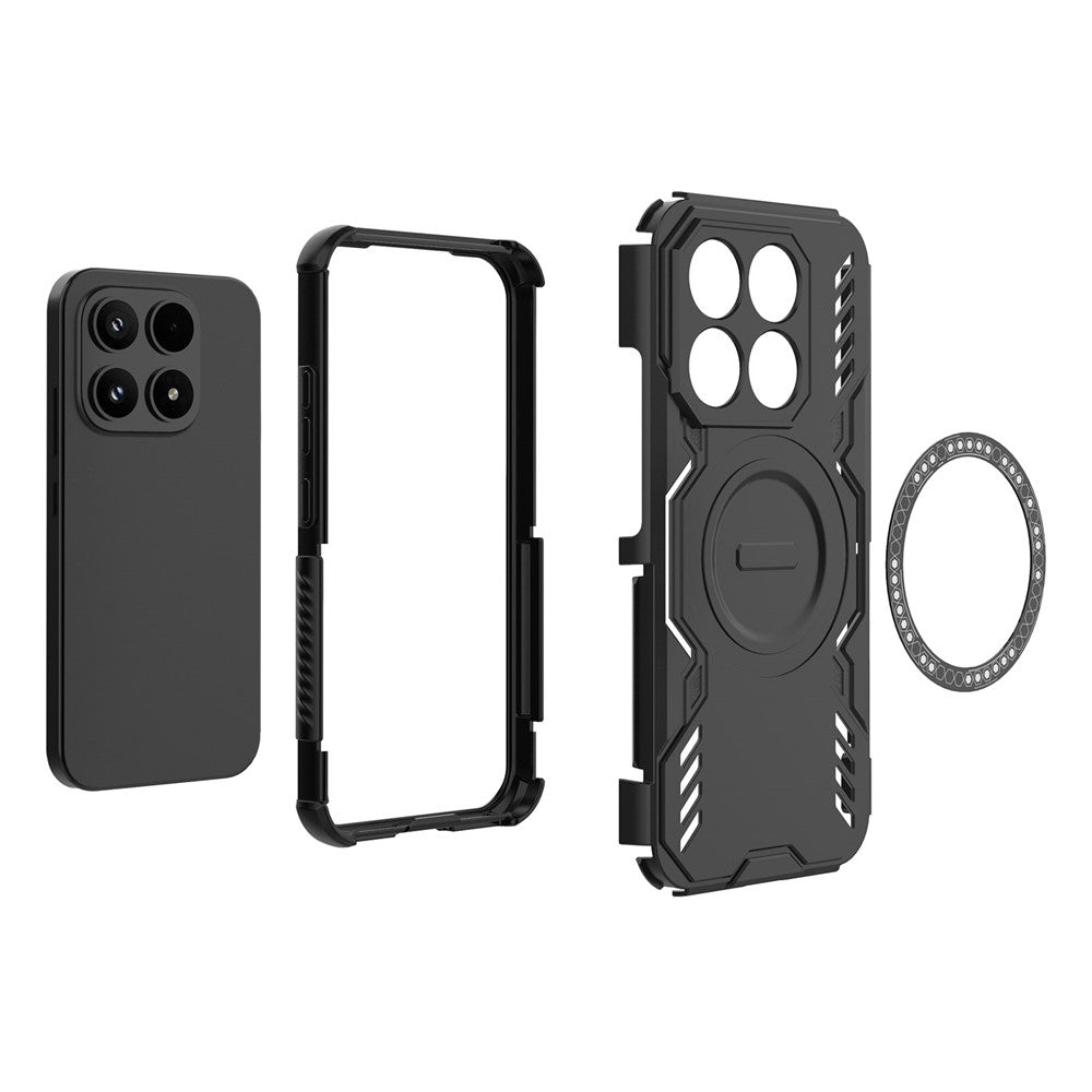 TechSuit Husa de protectie Techsuit ArmorMag compatibil cu Xiaomi 17, Albastru – imagine 6