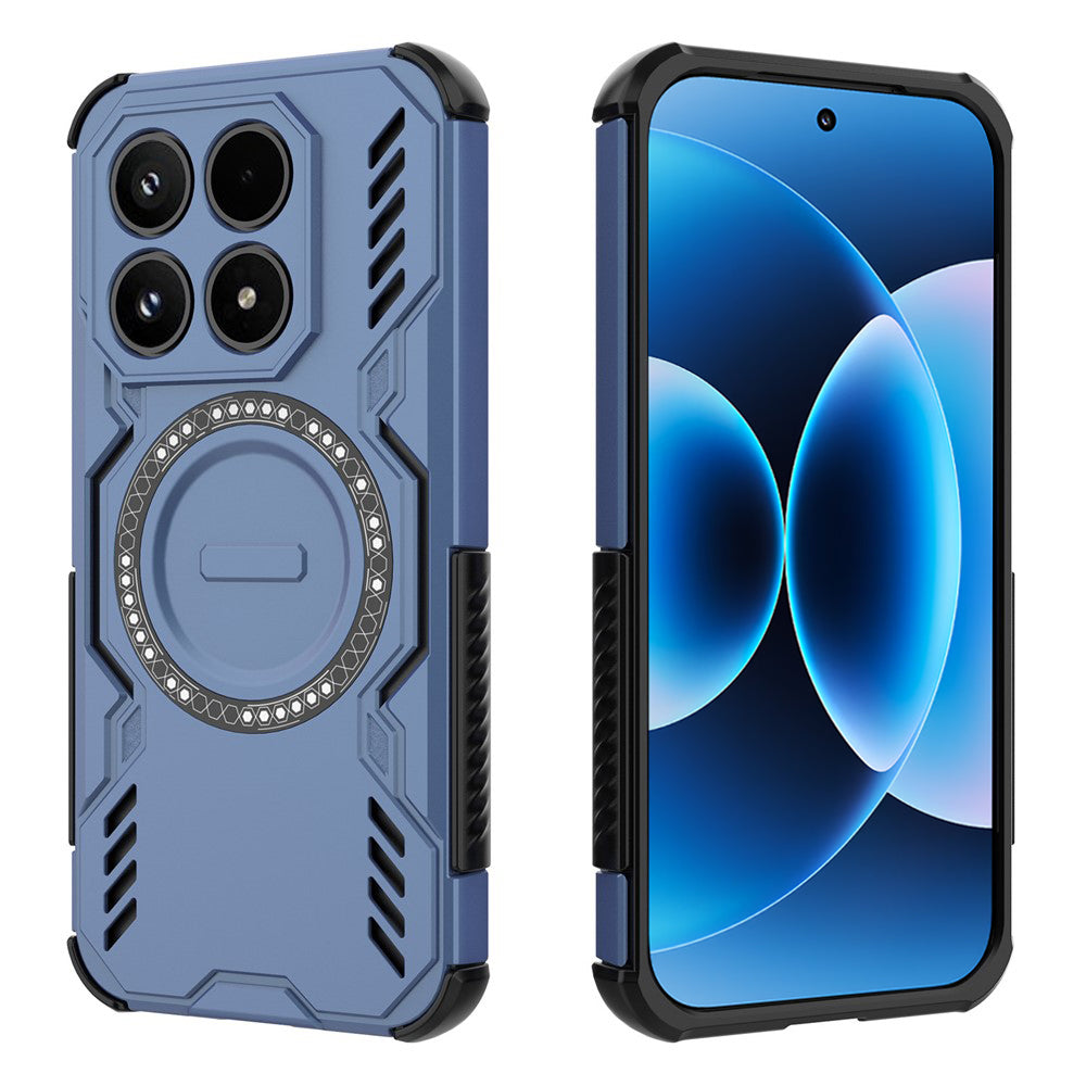 TechSuit Husa de protectie Techsuit ArmorMag compatibil cu Xiaomi 17, Albastru – imagine 2