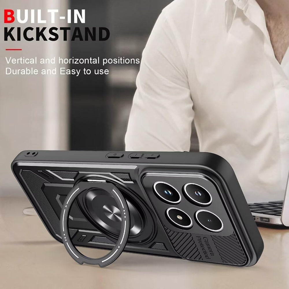 TechSuit Husa de protectie Techsuit RuggedCam compatibil cu Xiaomi 17, Mov – imagine 4
