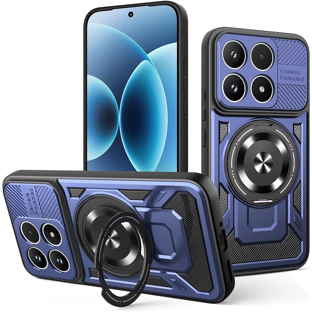 TechSuit Husa de protectie Techsuit RuggedCam compatibil cu Xiaomi 17, Albastru