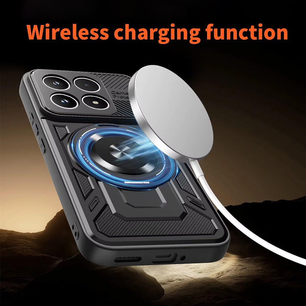 TechSuit Husa de protectie Techsuit RuggedCam compatibil cu Xiaomi 17, Negru – imagine 3