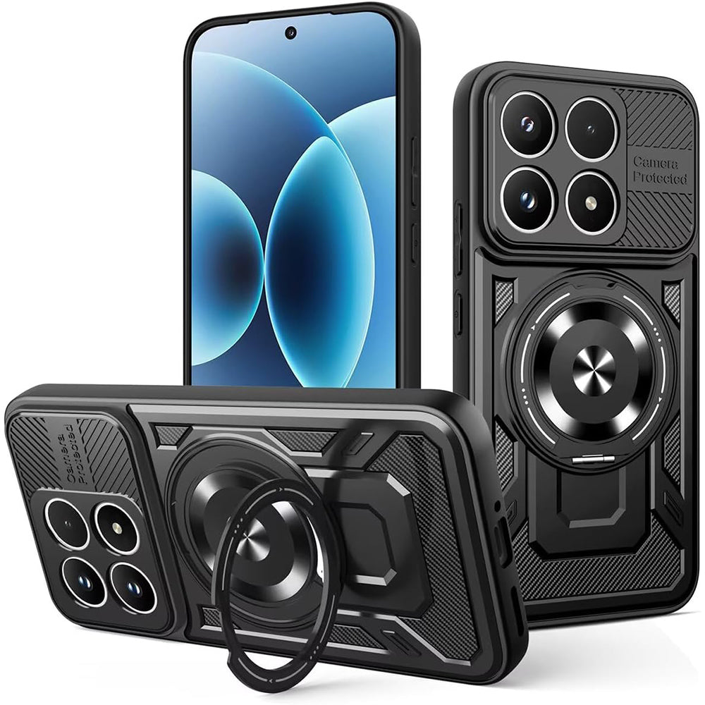 TechSuit Husa de protectie Techsuit RuggedCam compatibil cu Xiaomi 17, Negru