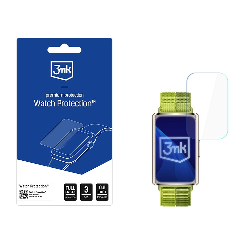 3mk - Watch Protection ARC (3 pack) - Huawei Band 11 Pro - Clear