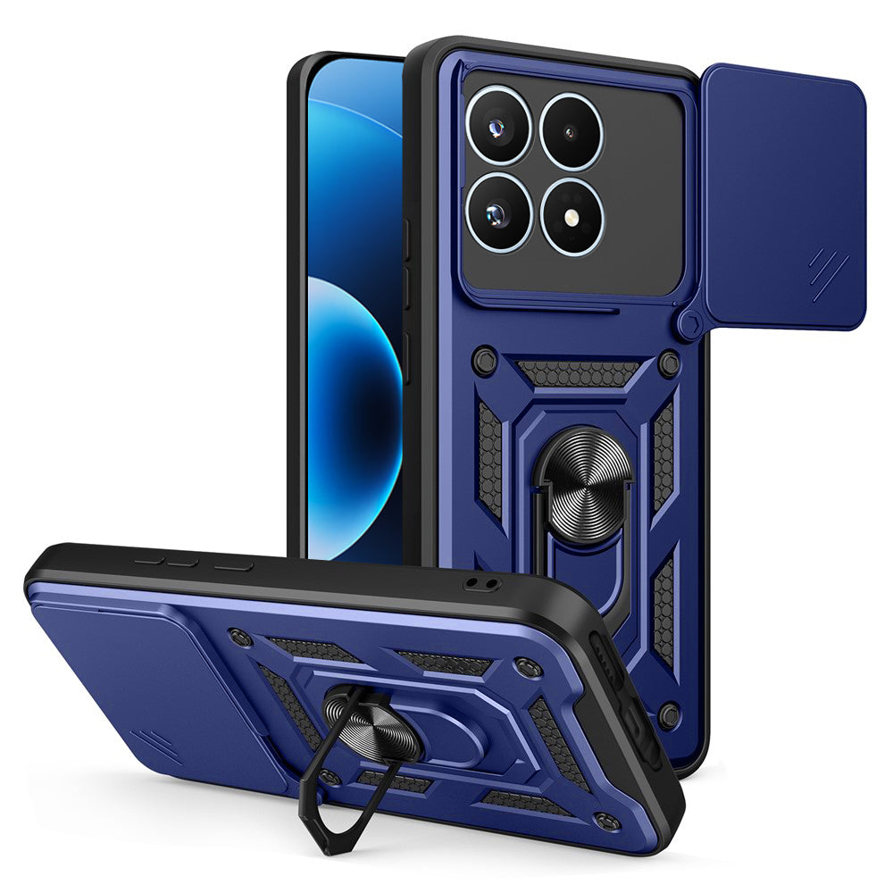Husa de protectie Techsuit CamShield Series compatibil cu Xiaomi 17, Albastru
