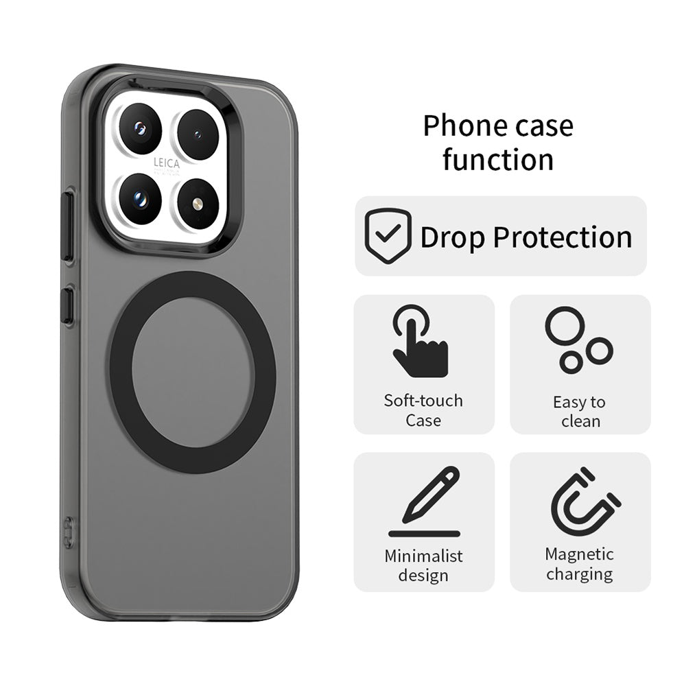 TechSuit Husa de protectie Techsuit CandyCase MagSafe compatibil cu Xiaomi 17, Negru – imagine 6