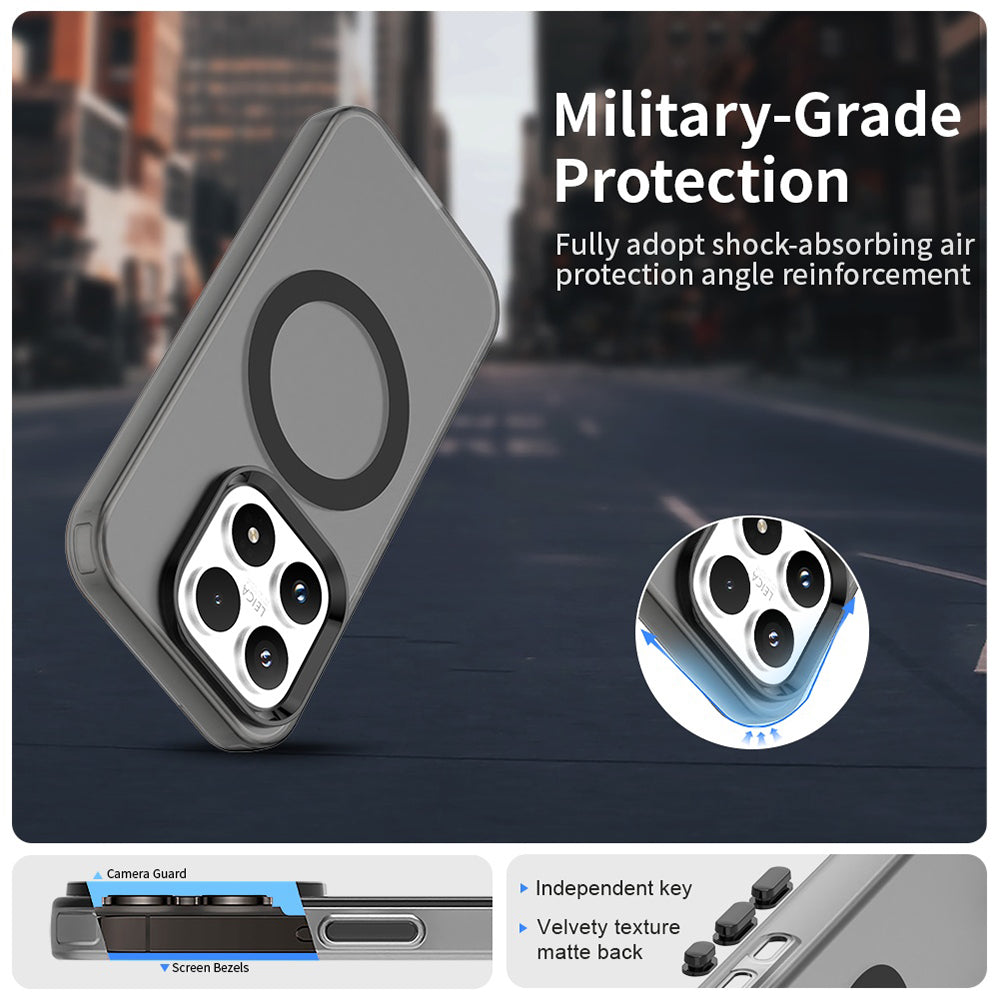 TechSuit Husa de protectie Techsuit CandyCase MagSafe compatibil cu Xiaomi 17, Negru – imagine 4