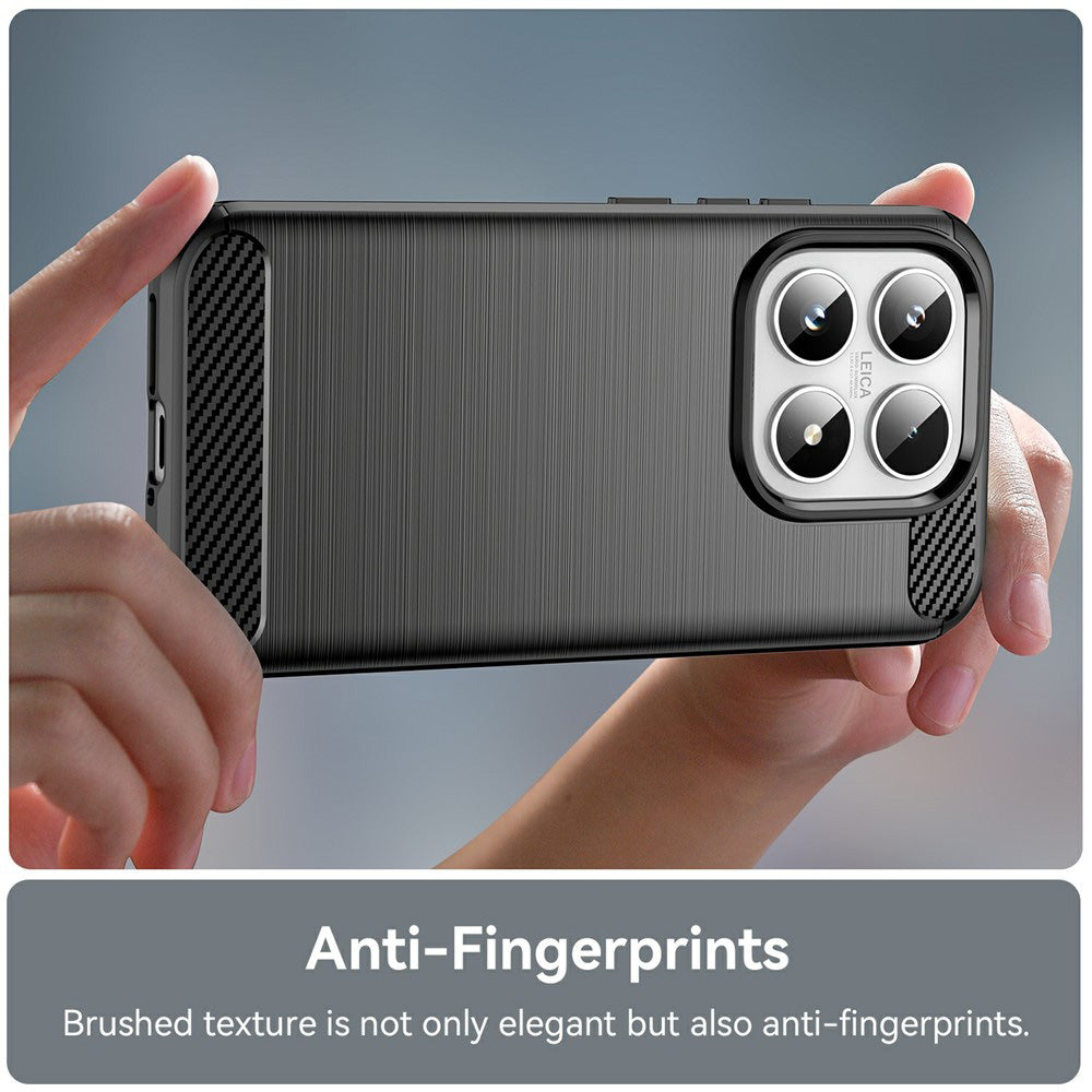 Techsuit - Carbon Silicone - Xiaomi 17 - Black