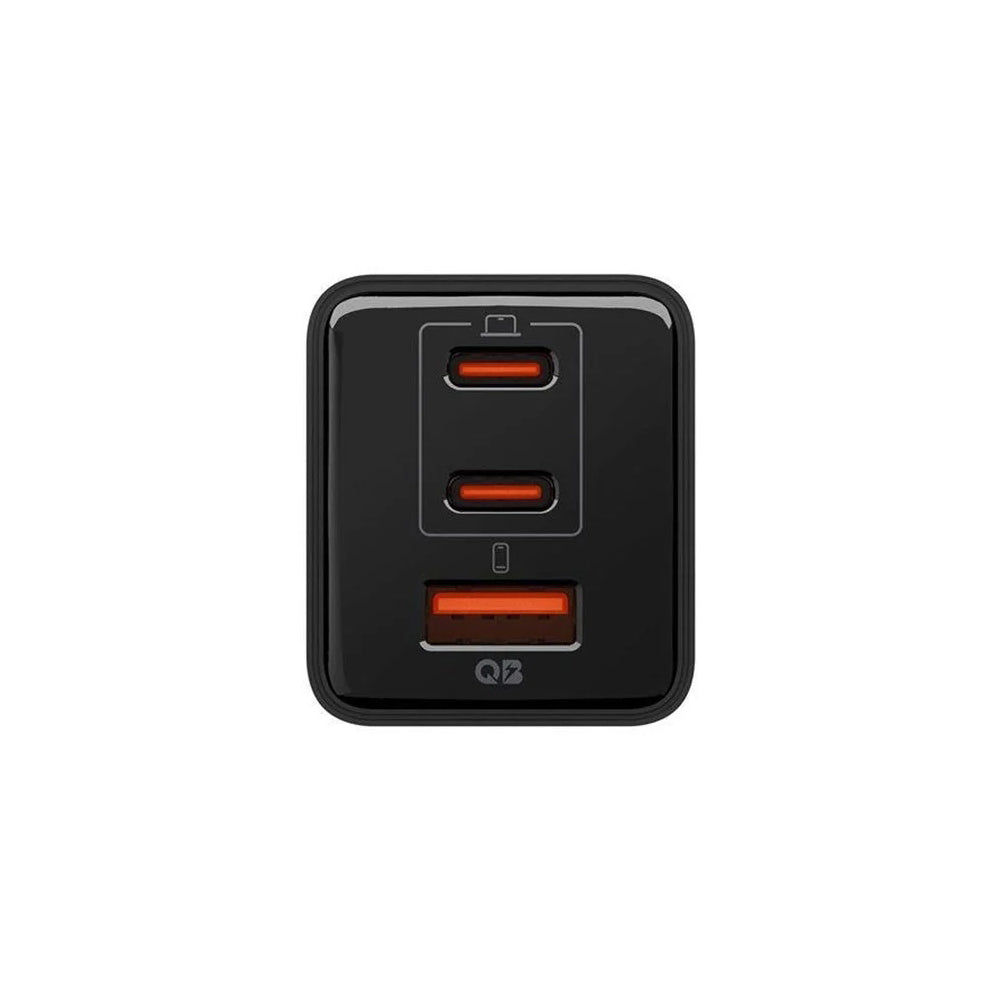 Spigen Incarcator Spigen Essential EE473EU (ACH09465), USB, 2x Type-C, Fast Charging, Quantum Boost, 47W, Negru – imagin