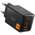 Spigen Incarcator Spigen Essential EE473EU (ACH09465), USB, 2x Type-C, Fast Charging, Quantum Boost, 47W, Negru