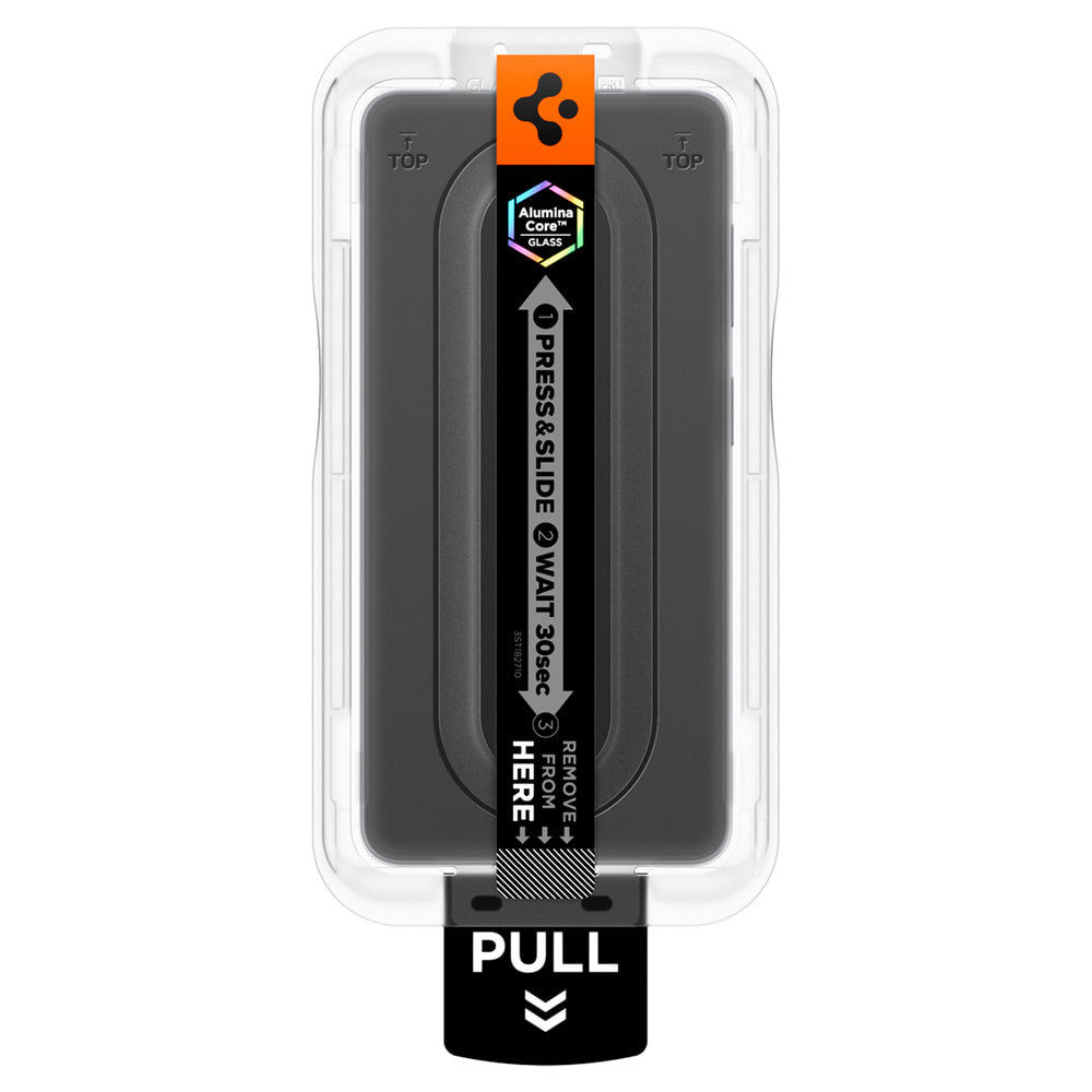 Spigen Folie de protectie Spigen (set de 2) Glas.tR EZ-FIT Pro (Anti-Reflection) (AGL11080) compatibil cu Samsung Galaxy