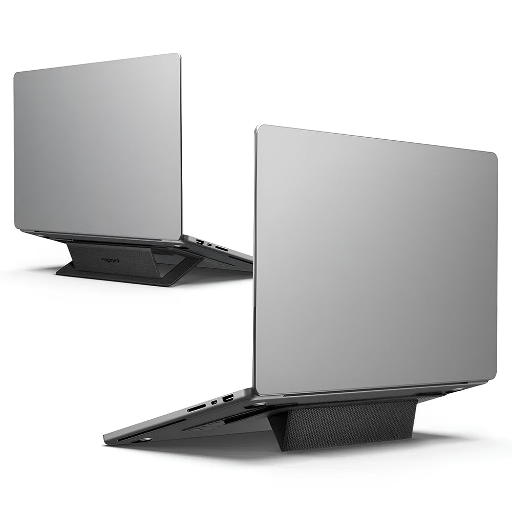 Spigen Suport Spigen Slim Fold Laptop Stand LD201-S6 (AMP11115), Foldable, Slim, Stable, Anti-Slip, Negru – imagine 2