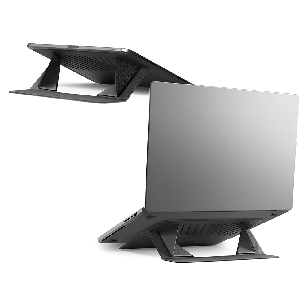 Spigen Suport Spigen Slim Fold Laptop Stand LD201-S6 (AMP11115), Foldable, Slim, Stable, Anti-Slip, Negru