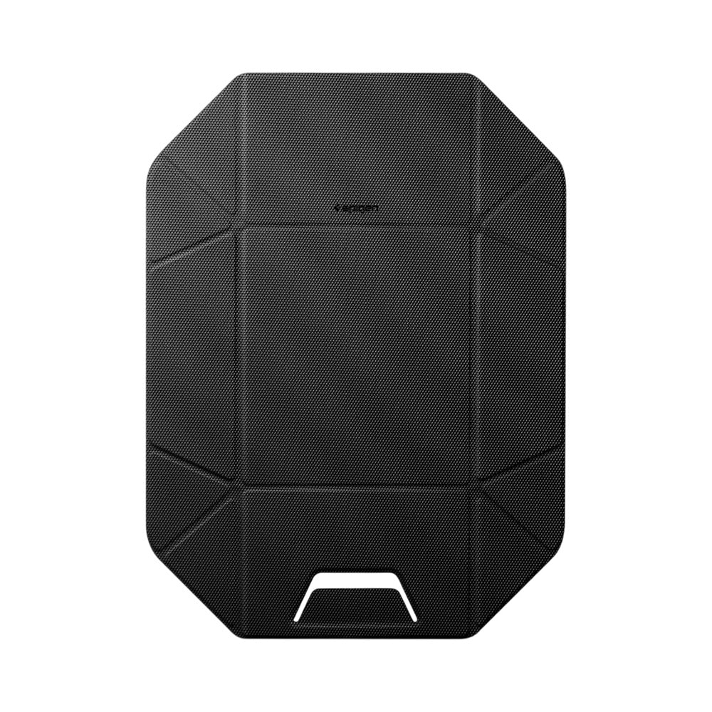 Spigen - Slim Fold Laptop Holder LD201-S9 (AMP11118) - Vertical Dock, Foldable, Slim, Stable, Anti-Slip, Up to 16" - Bla