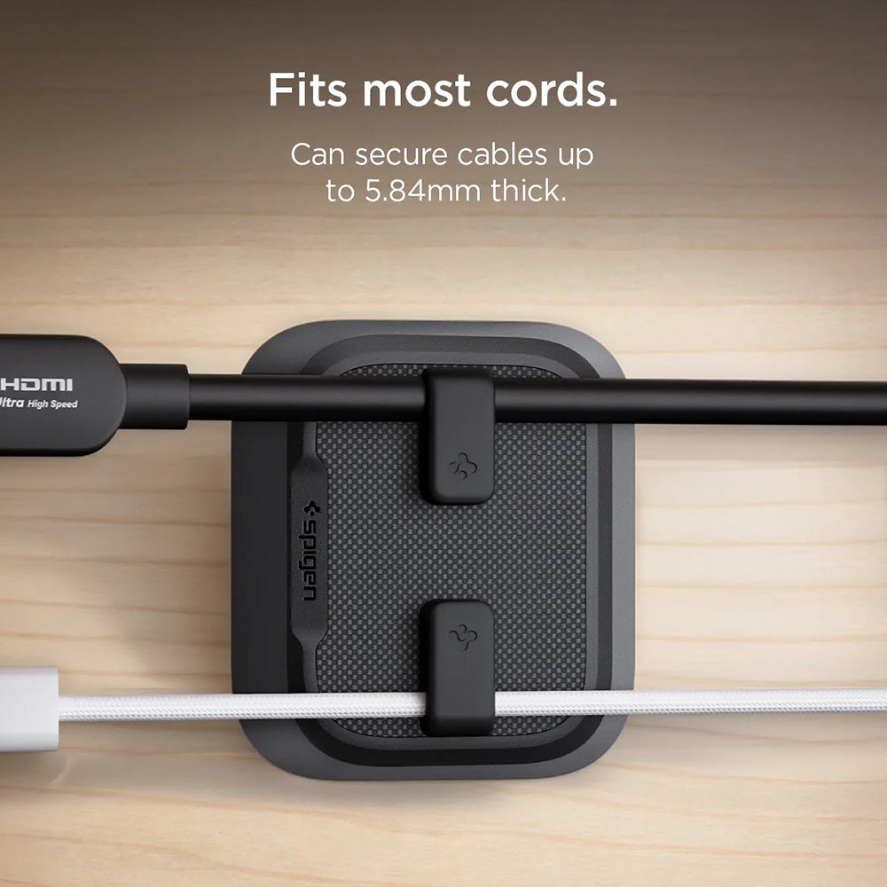 Spigen - Magnetic Cable Holder LD103 (APP11145) - Black