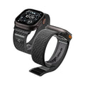 Curea smartwatch Spigen Athlex Air 2 compatibil cu Apple Watch 6 / Ultra 3 / 11, Negru