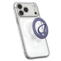 Spigen - Phone Ring Dual Pop MagSafe (AMP11369) - with Flexible Finger Loop Grip, Dual Magnetic, Silicone - Violet