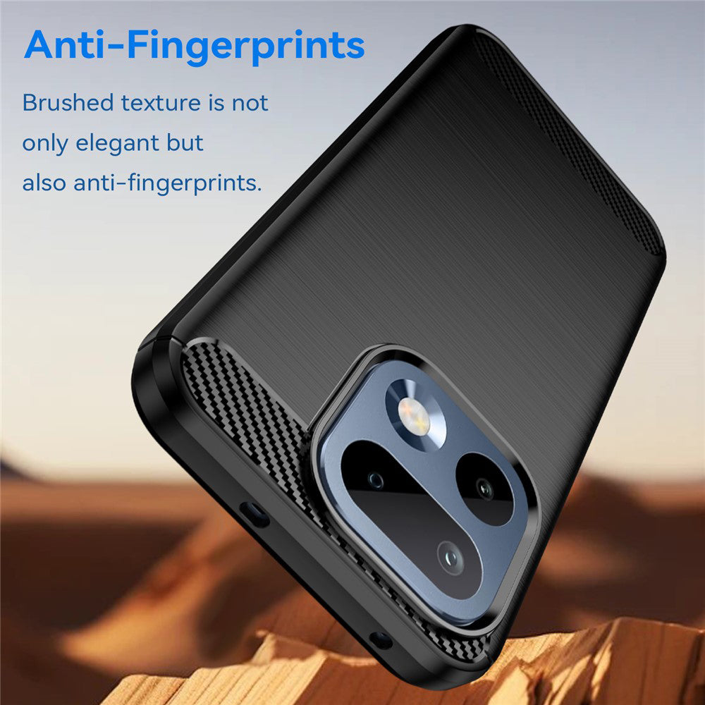 Techsuit - Carbon Silicone - Realme 16 Pro - Black