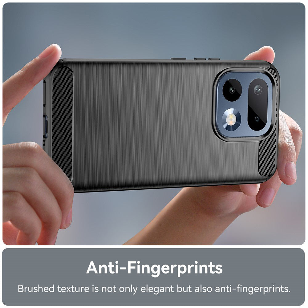 Techsuit - Carbon Silicone - Realme 16 Pro - Black