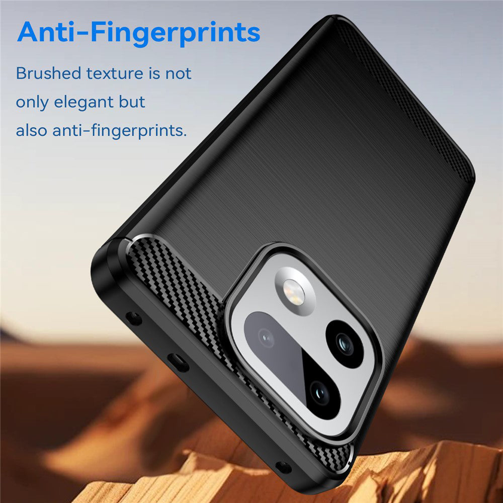 Techsuit - Carbon Silicone - Realme 16 Pro+ - Black