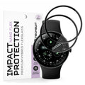 Techsuit - Nano Flex (2 pack) - Google Pixel Watch 4 45mm - Black