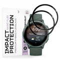 Techsuit - Nano Flex (2 pack) - Garmin vivoactive 6 - Black