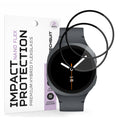 Techsuit - Nano Flex (2 pack) - Samsung Galaxy Watch8 40mm - Black