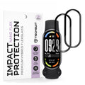 Techsuit - Nano Flex (2 pack) - Xiaomi Smart Band 10 - Black