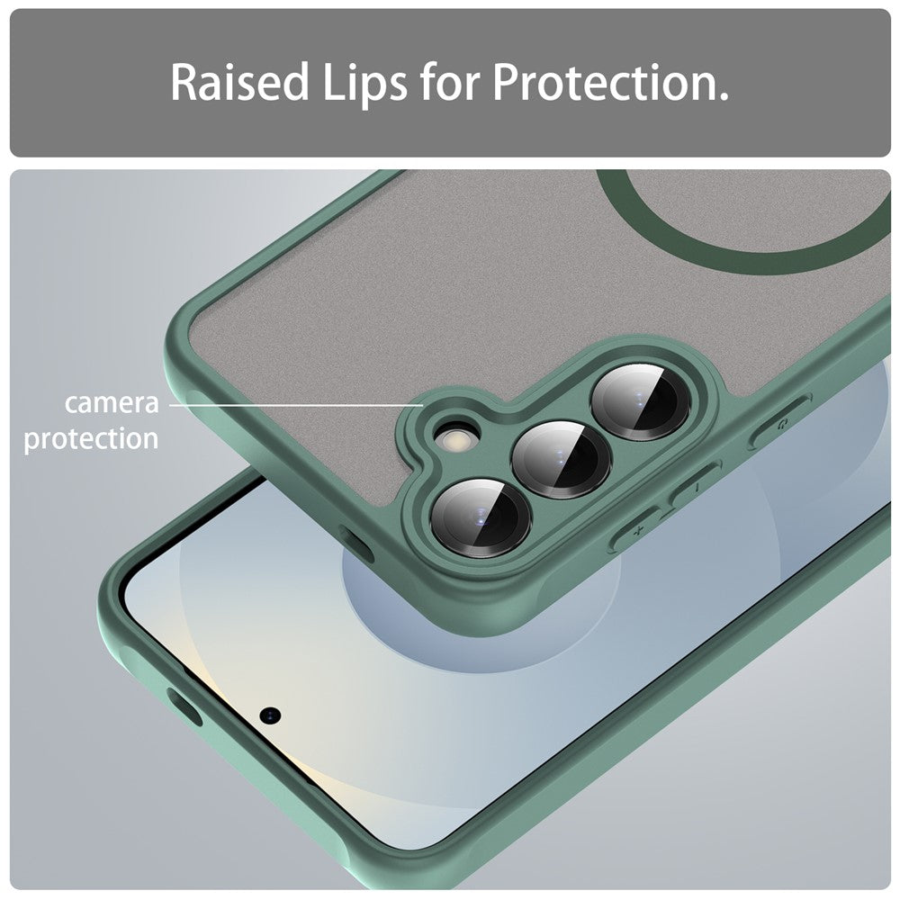 Husa pentru Samsung Galaxy A27 5G - Techsuit HaloFrost II MagSafe - Green