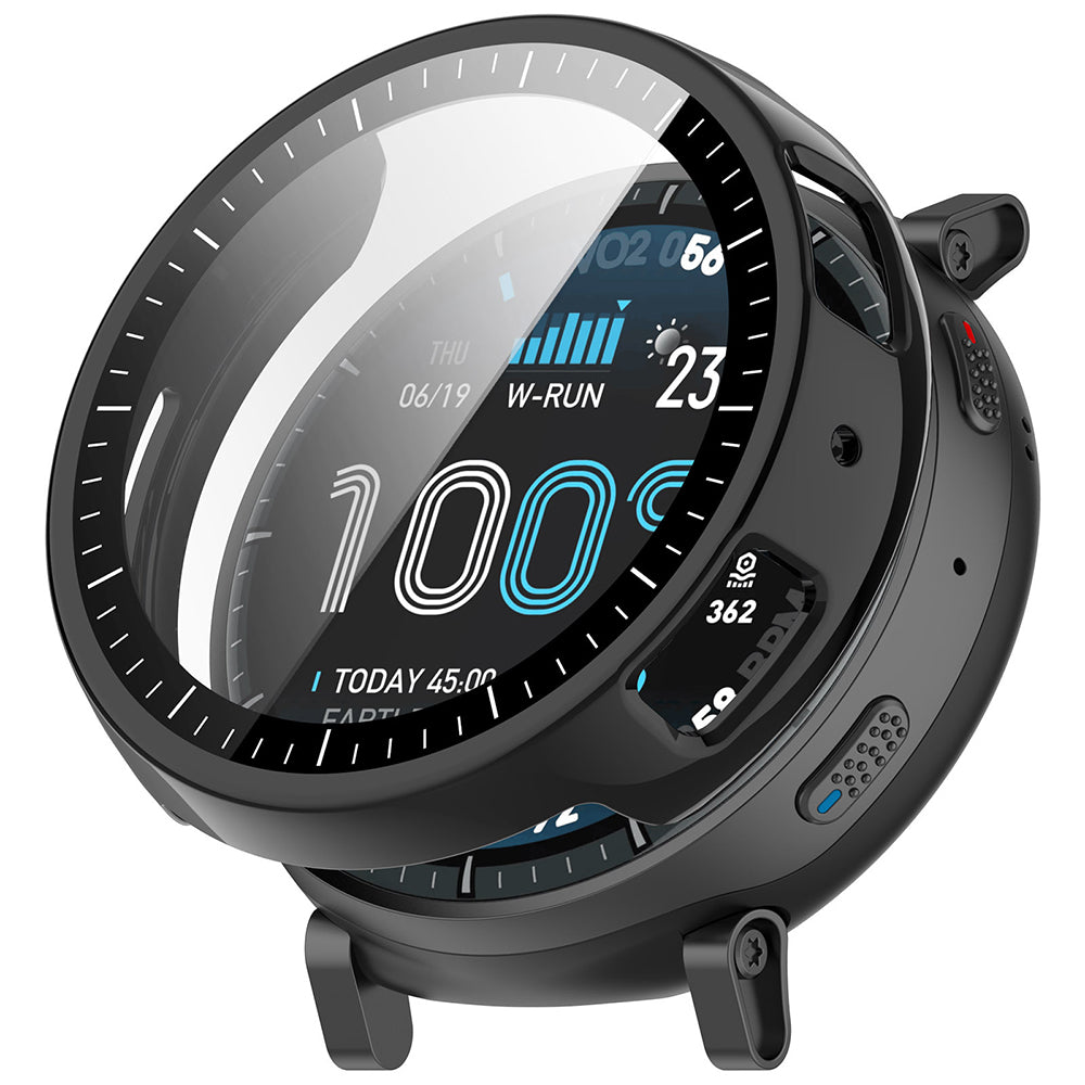 TechSuit Folie de protectie smartwatch Techsuit Defense360 Pro + Screen Protector compatibil cu Amazfit Active Max, Negr