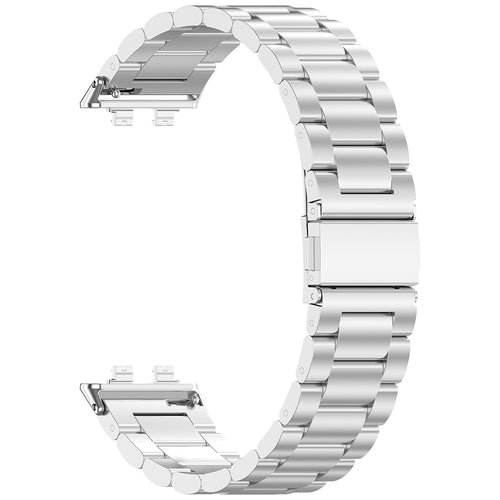 TechSuit Curea smartwatch Techsuit Watchband (W010) compatibil cu Huawei Band 11 / Band 11 Pro, Argintiu – imagine 2