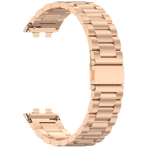 TechSuit Curea smartwatch Techsuit Watchband (W010) compatibil cu Huawei Band 11 / Band 11 Pro, Roz – imagine 2