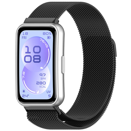 TechSuit Curea smartwatch Techsuit Watchband (W009) compatibil cu Huawei Band 11 / Band 11 Pro, Negru