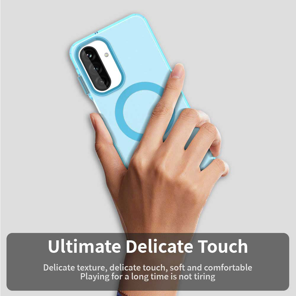 Husa pentru Samsung Galaxy A27 5G - Techsuit CandyCase MagSafe - Blue