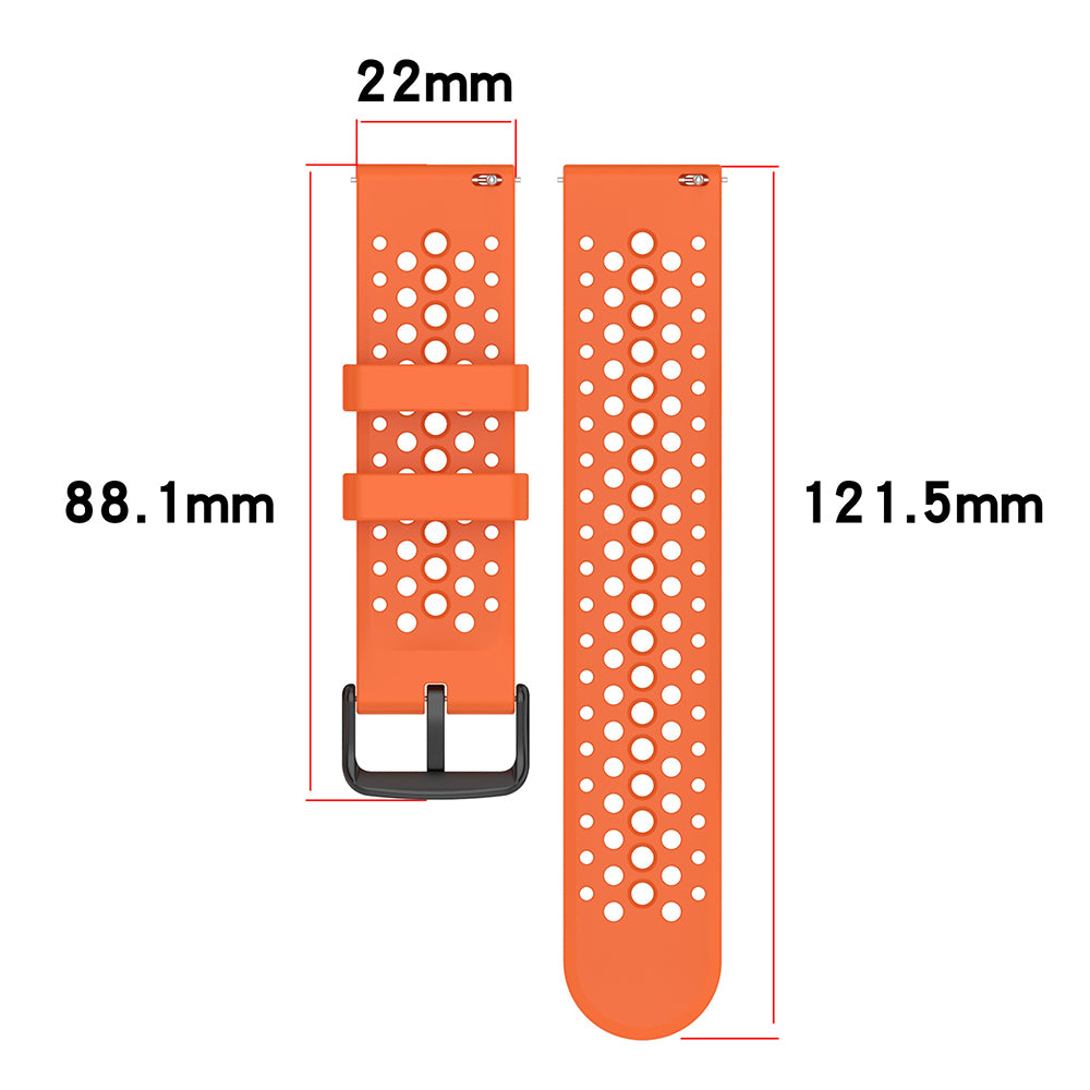 TechSuit Curea smartwatch Techsuit Watchband 22mm (W083) compatibil cu Amazfit Active Max/Samsung Galaxy Watch (46mm)/Wa