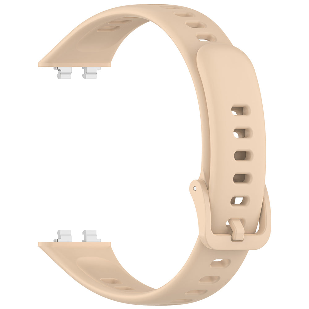 TechSuit Curea smartwatch Techsuit Watchband (W081) compatibil cu Huawei Band 11 / Band 11 Pro, Bej