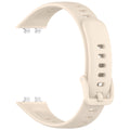 TechSuit Curea smartwatch Techsuit Watchband (W081) compatibil cu Huawei Band 11 / Band 11 Pro, Crem