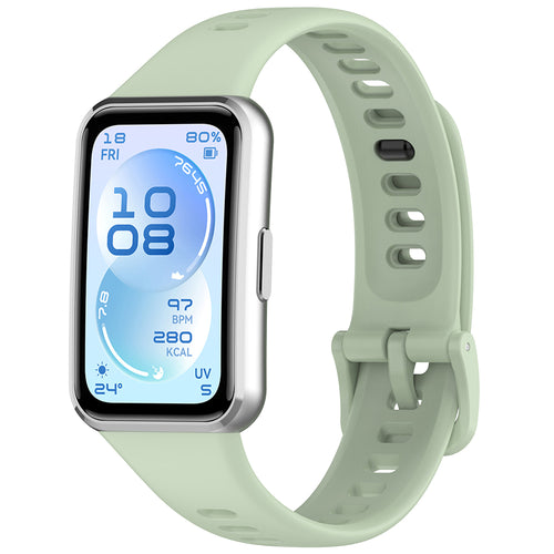 TechSuit Curea smartwatch Techsuit Watchband (W081) compatibil cu Huawei Band 11 / Band 11 Pro, Verde Menta – imagine 2