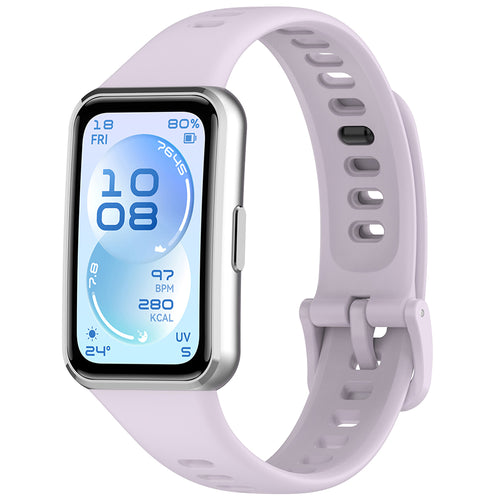 TechSuit Curea smartwatch Techsuit Watchband (W081) compatibil cu Huawei Band 11 / Band 11 Pro, Lavanda – imagine 2