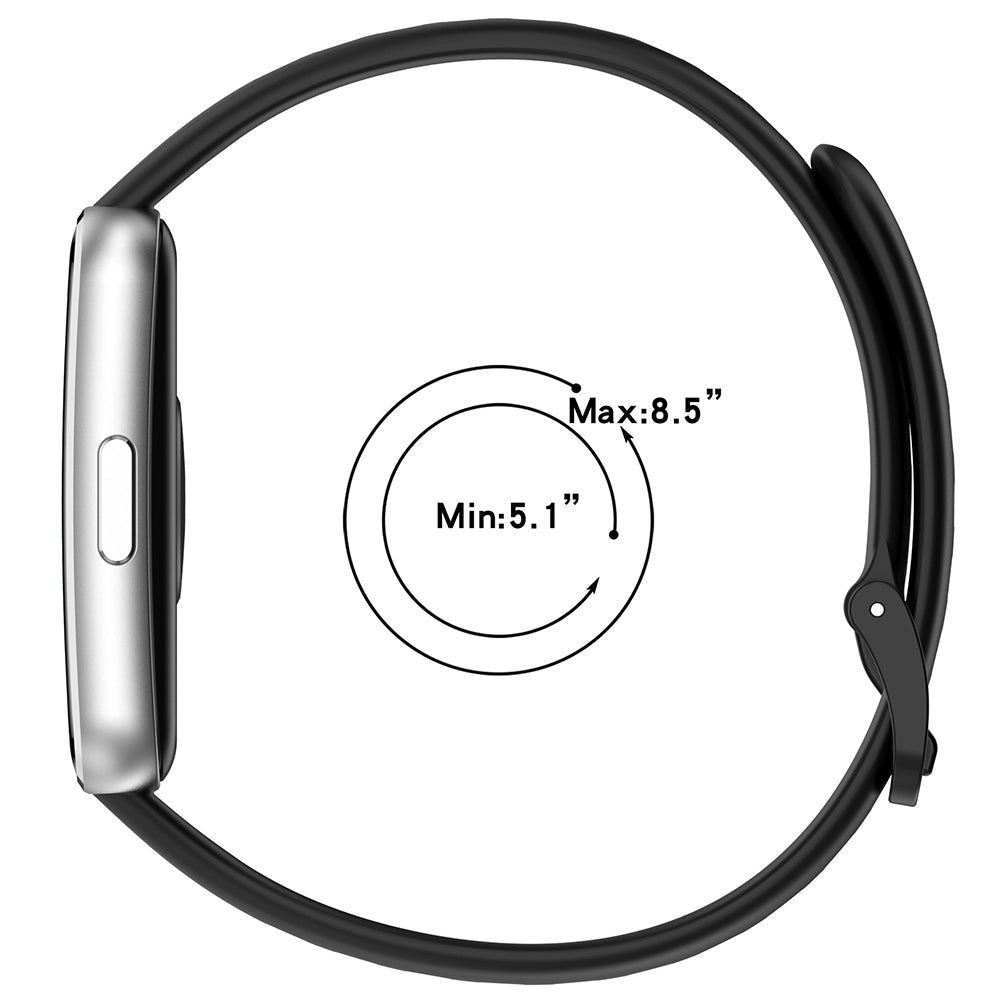 TechSuit Curea smartwatch Techsuit Watchband (W081) compatibil cu Huawei Band 11 / Band 11 Pro, Crem – imagine 4
